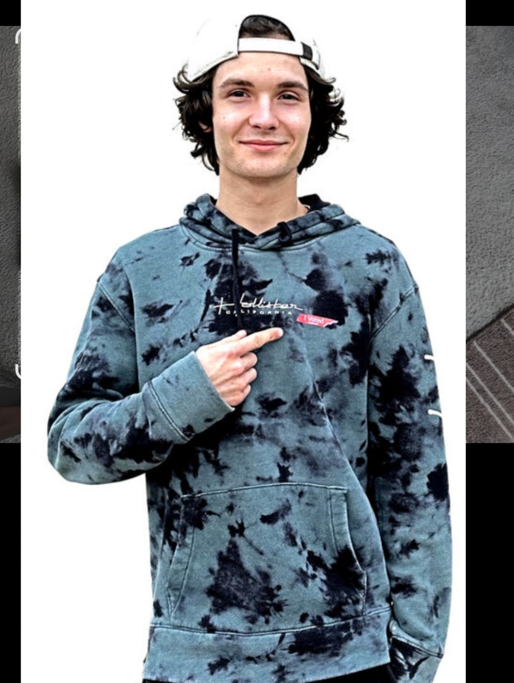 Hollister Tie Dye Hoodie